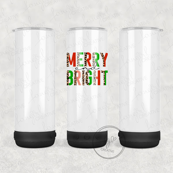 Merry and Bright Leopard Tumbler [Multiple Styles!]