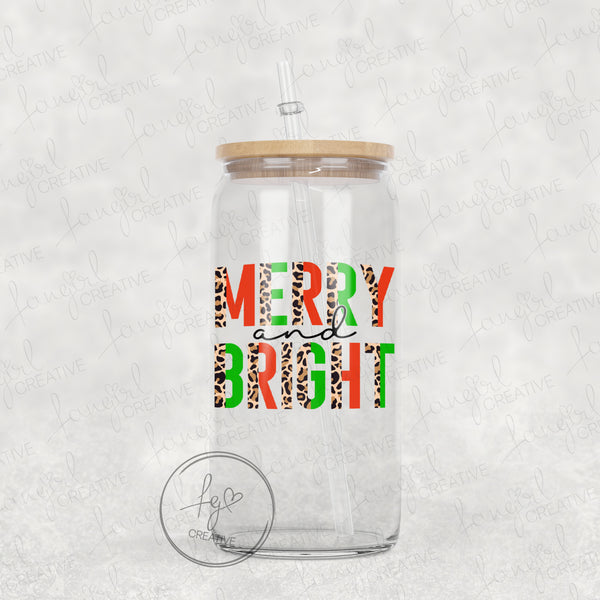 Merry and Bright Leopard Tumbler [Multiple Styles!]