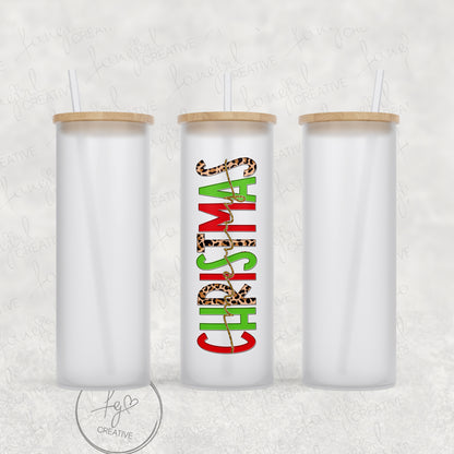 Merry Christmas Leopard Tumbler [Multiple Styles!]