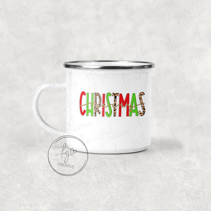 Merry Christmas Leopard Tumbler [Multiple Styles!]