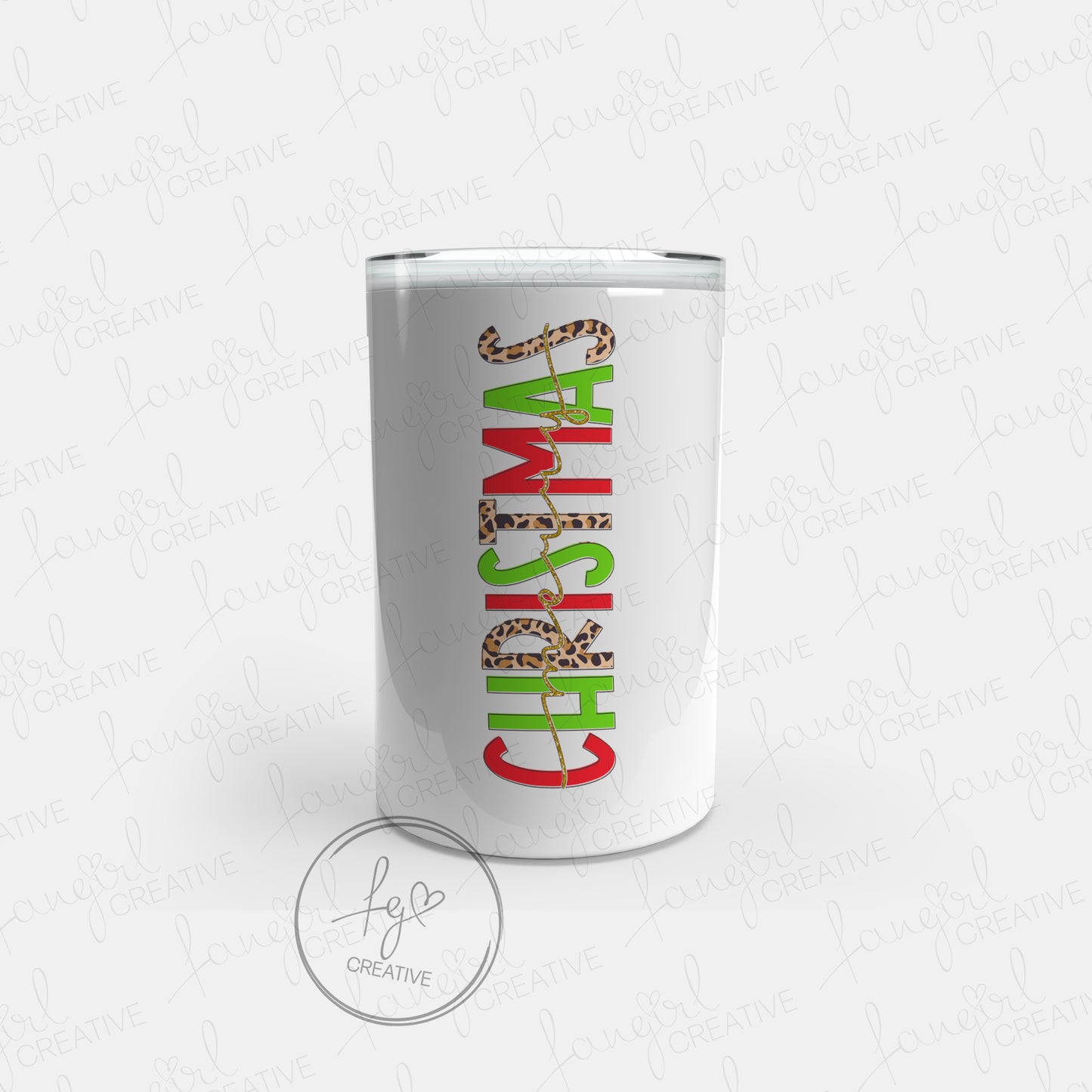 Merry Christmas Leopard Tumbler [Multiple Styles!]