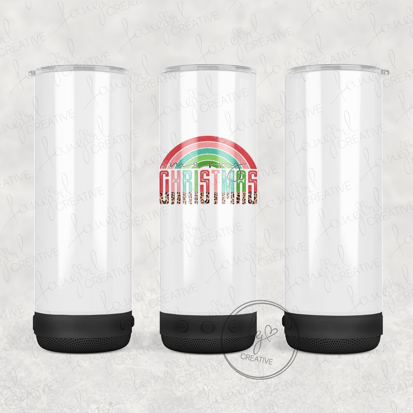 Merry Christmas Rainbow Tumbler [Multiple Styles!]