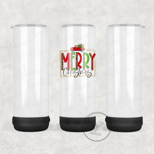 Merry Christmas Red Truck Tumbler [Multiple Styles!]