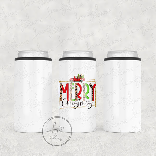 Merry Christmas Red Truck Tumbler [Multiple Styles!]