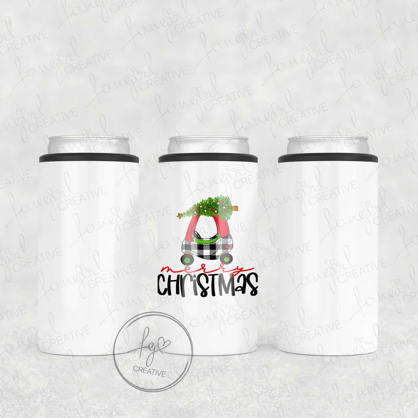 Merry Christmas Tikes Car Tumbler [Multiple Styles!]