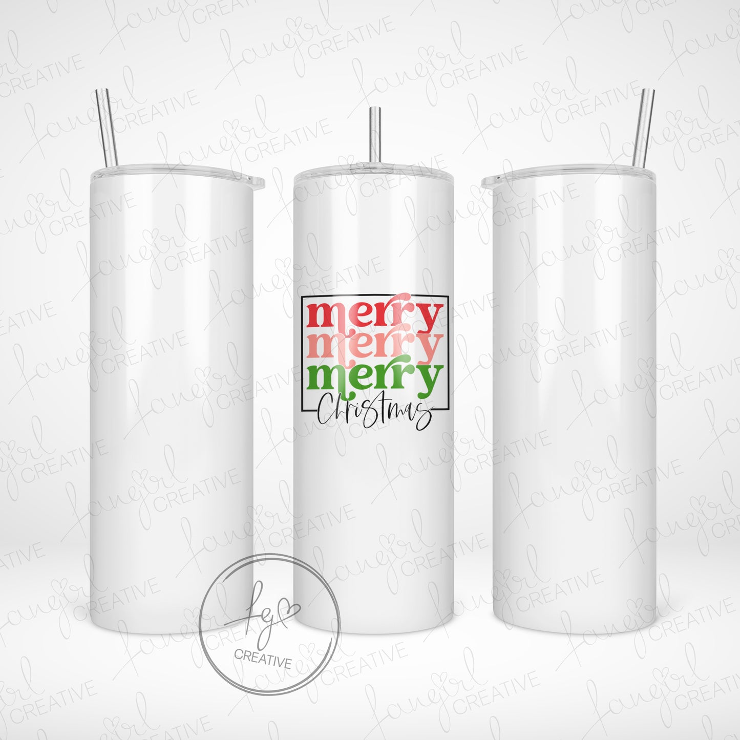 Merry Merry Merry Tumbler [Multiple Styles!]