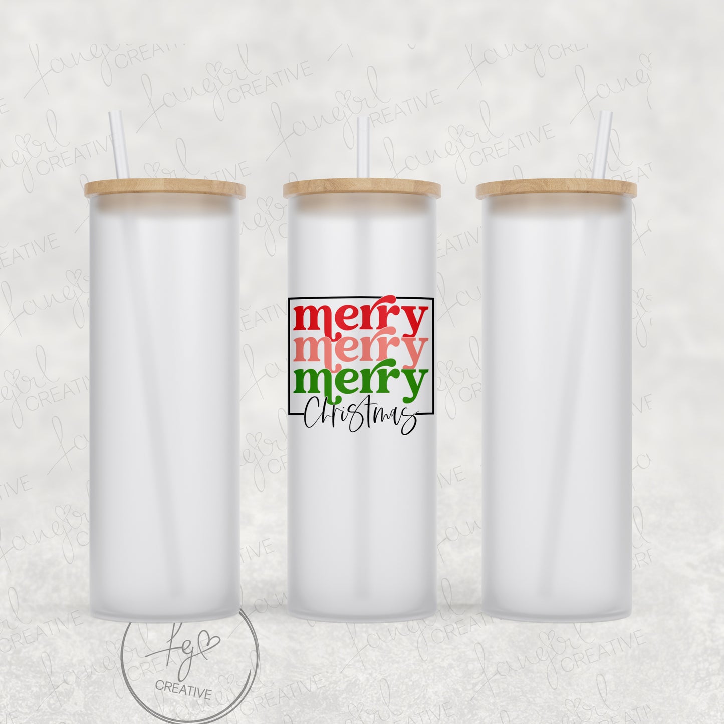 Merry Merry Merry Tumbler [Multiple Styles!]