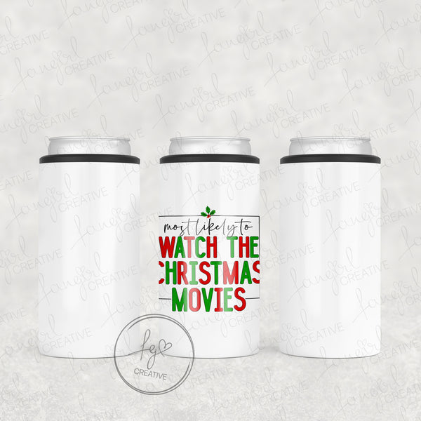 Most Likely to Watch Christmas Movies Tumbler [Multiple Styles!]
