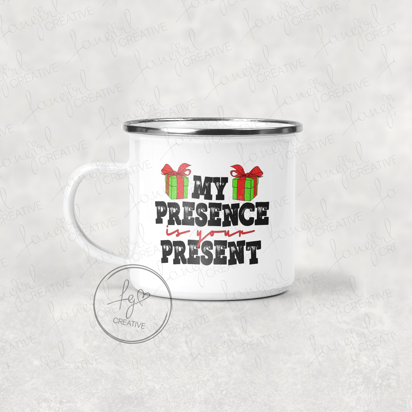 My Presence is your Present Tumbler [Multiple Styles!]