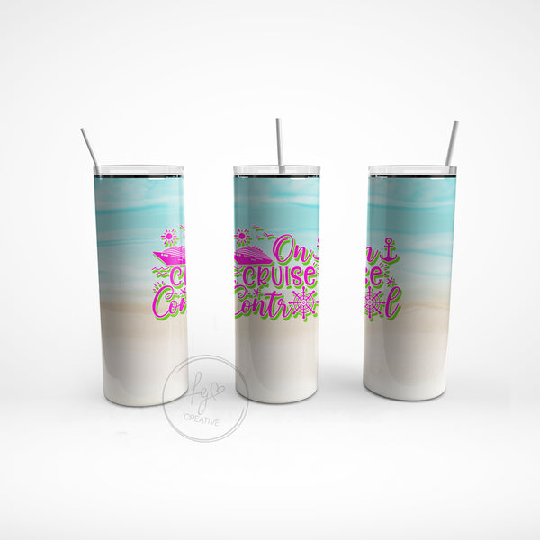 Cruise Control Stainless Steel Tumbler