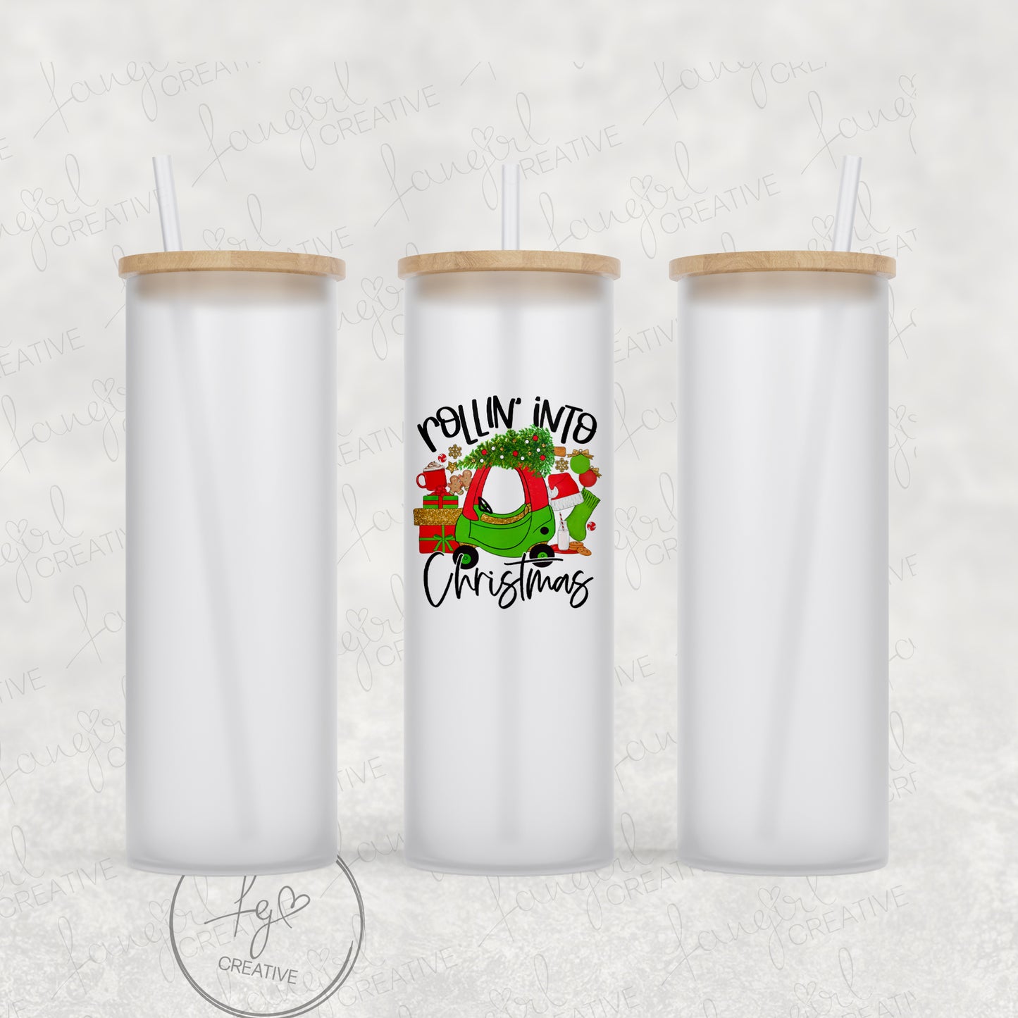 Rollin Into Christmas Tumbler [Multiple Styles!]