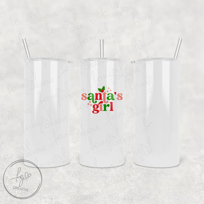 Santa's Girl Tumbler [Multiple Styles!]