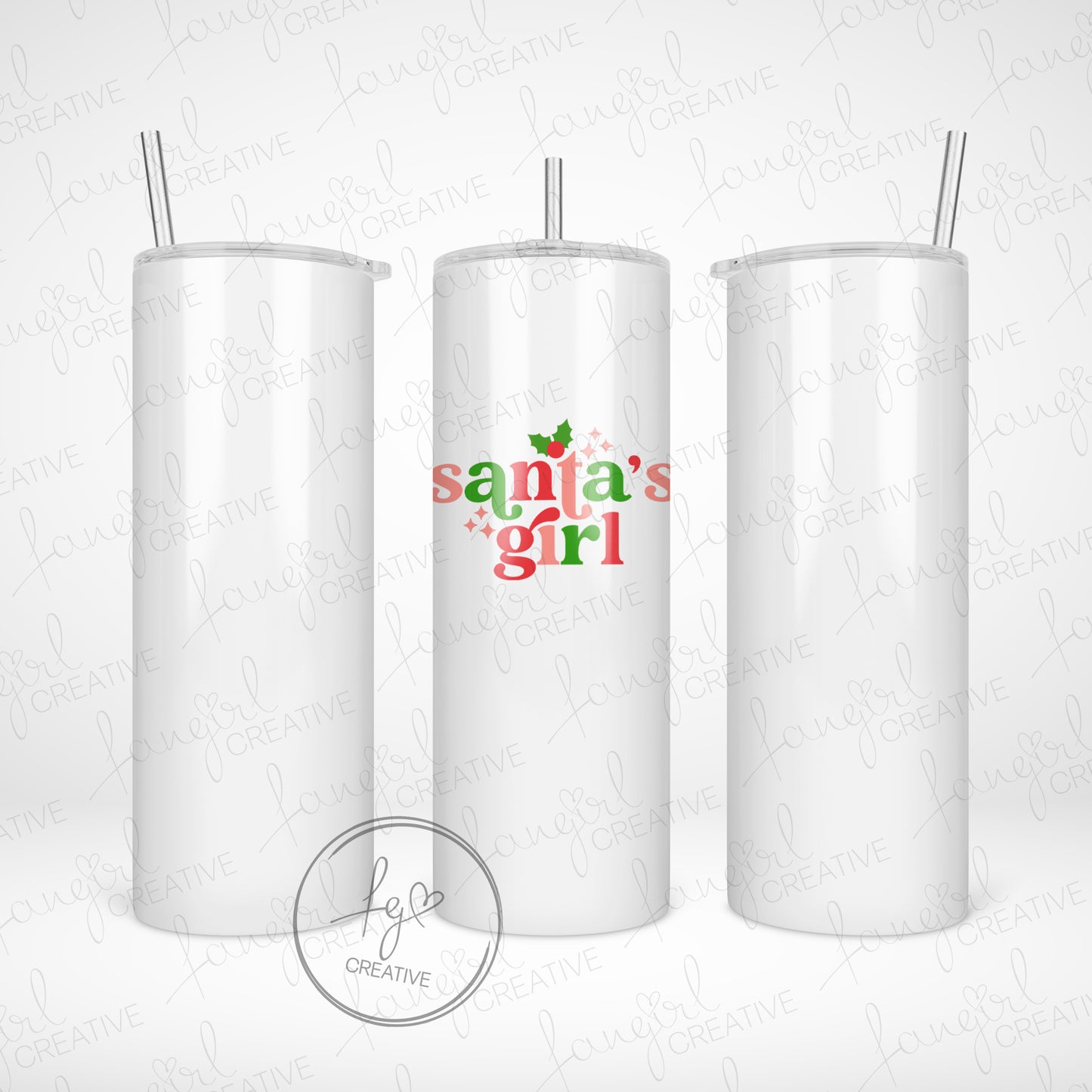 Santa's Girl Tumbler [Multiple Styles!]