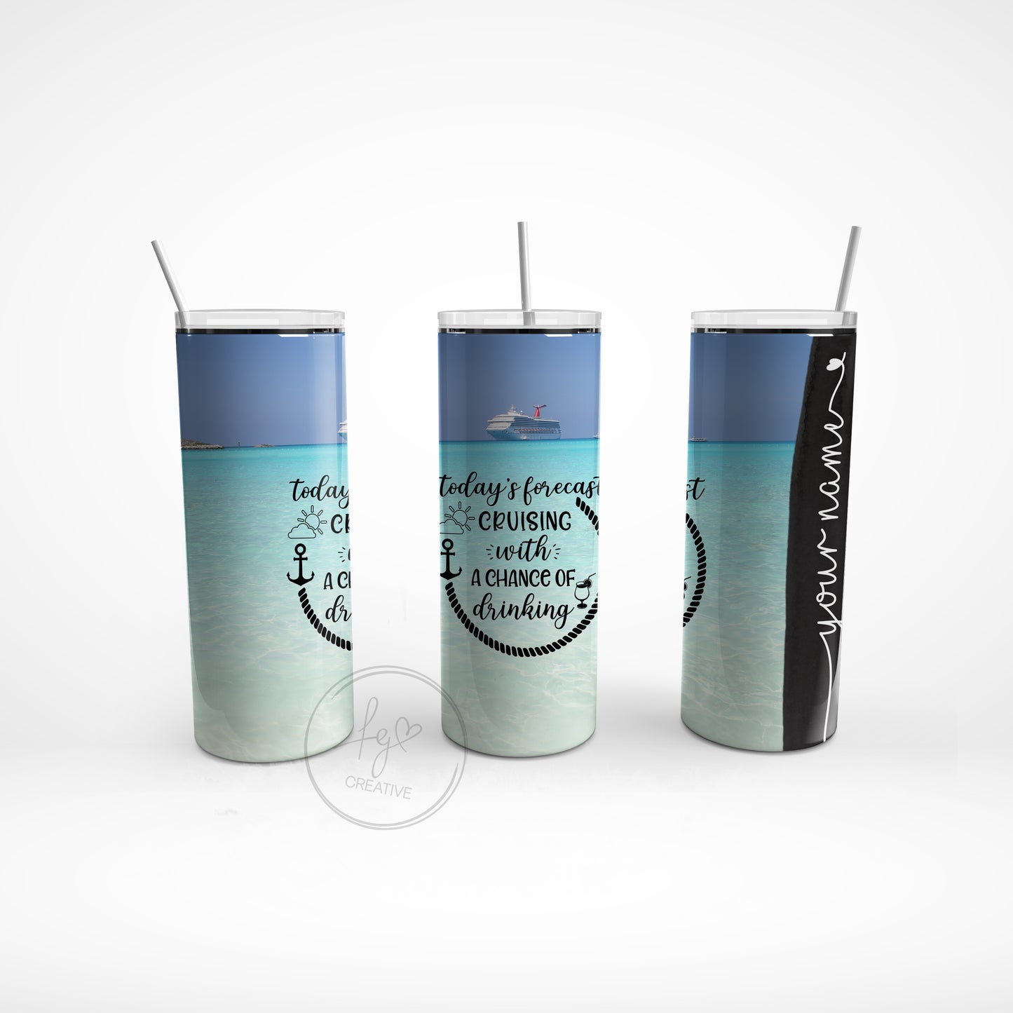 Today's Forecast Cruise Stainless Steel Tumbler