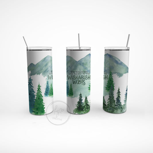 Wishabish Woods Stainless Steel Tumbler