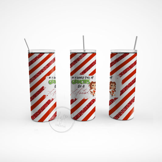 World Full of Grinches Stainless Steel Tumbler